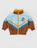 Goldie + Ace Retro Lightweight Spray Jacket Brown