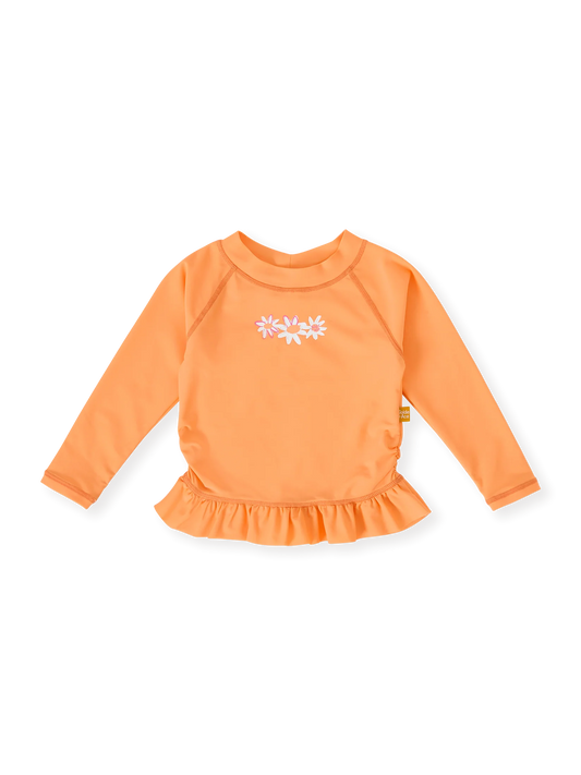 Goldie + Ace  Daisy Chain Frill Rashguard