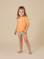 Goldie + Ace  Daisy Chain Frill Rashguard