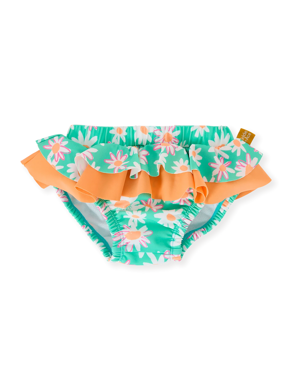 Goldie + Ace  Daisy Patch Frill Waist Swim Nappy