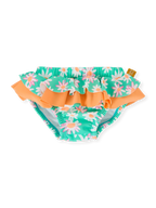 Goldie + Ace  Daisy Patch Frill Waist Swim Nappy