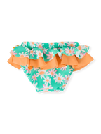 Goldie + Ace  Daisy Patch Frill Waist Swim Nappy