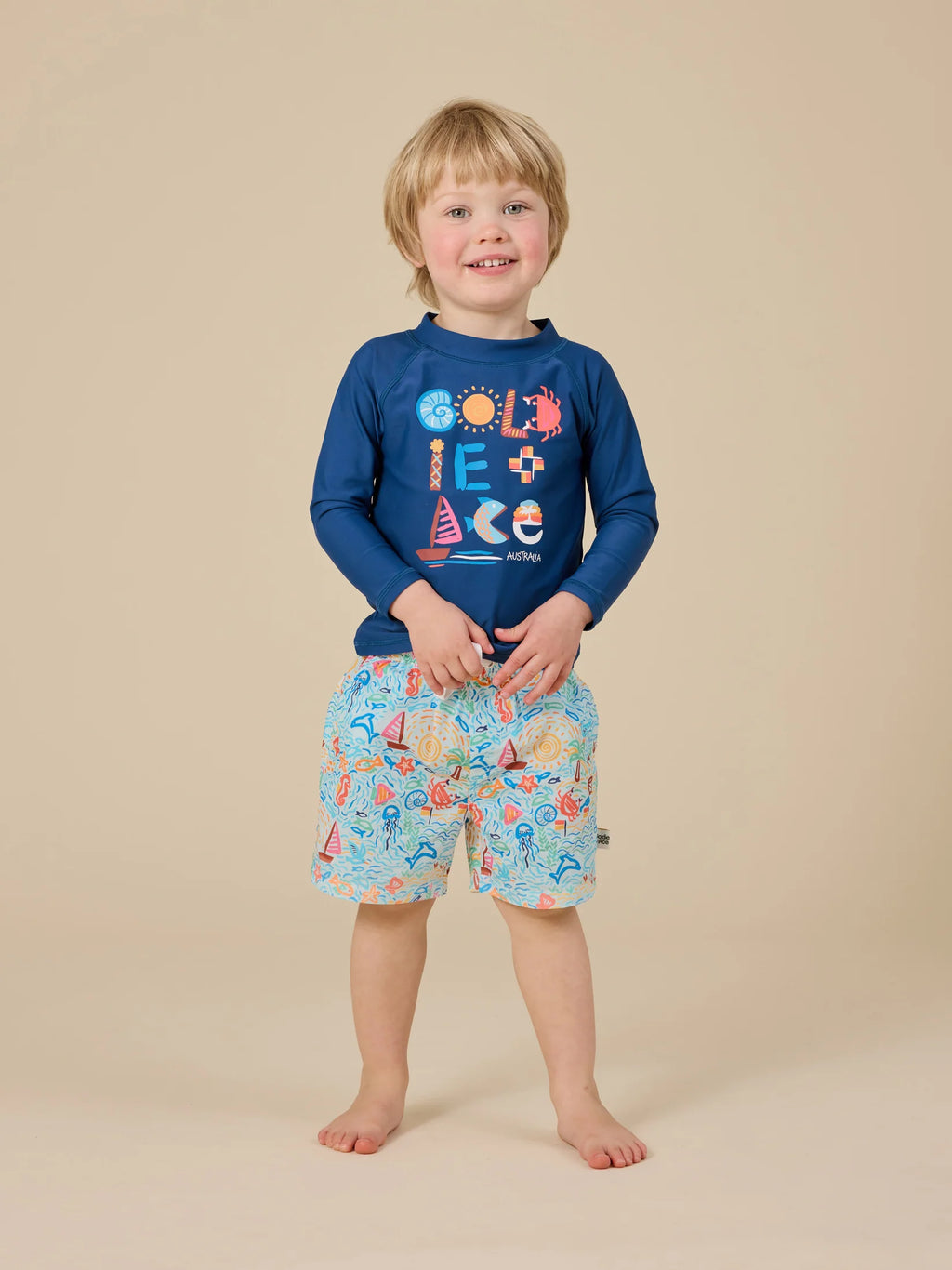 Goldie + Ace Summer Bay Board Shorts