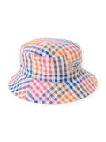 Goldie + Ace Rainbow Gingham Bucket Hat