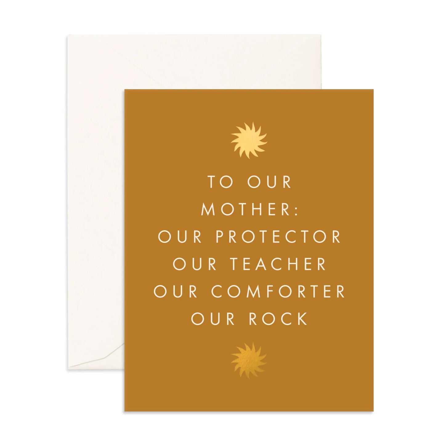 Fox & Fallow Greeting Card - Mother Protector