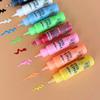 Hey Doodle Peel & Stick Solid Paint - Easy Peel and Stickable Colours