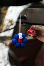 Grace & James Raspberry & Pomegranate - Felt Air Freshener