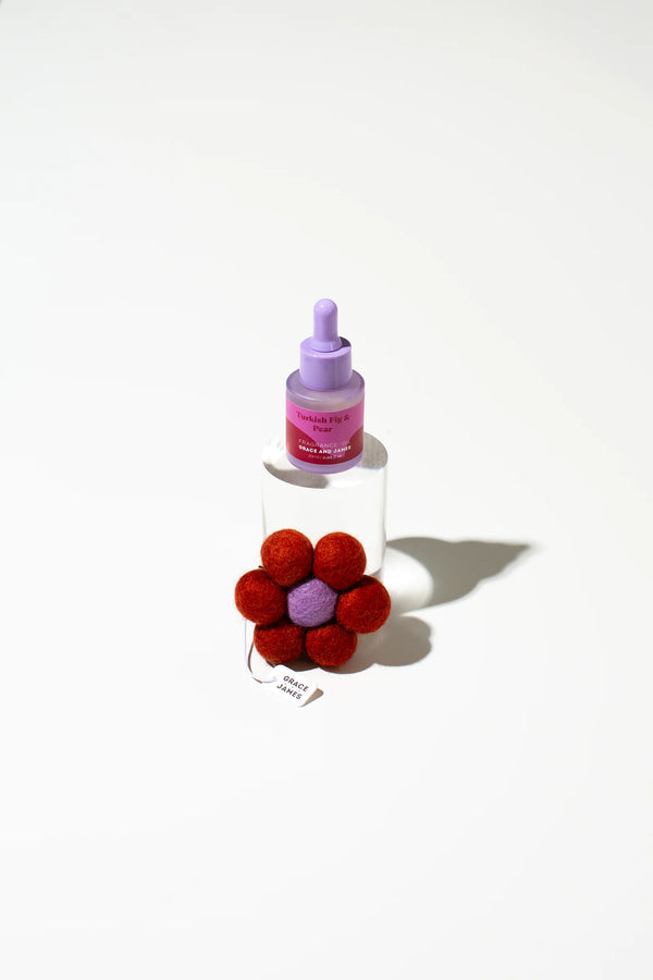 Grace and James Turkish Fig & Pear - Felt Air Freshener