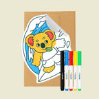 Hey Doodle - Reuseble Greeting card - Assorted