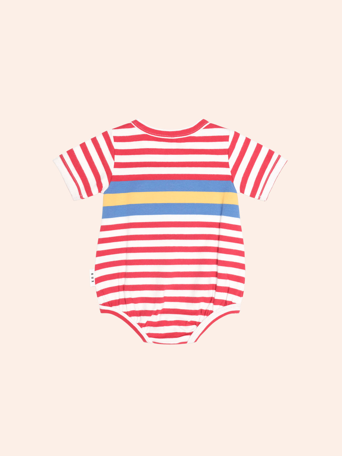 Huxbaby Fireman Hux Stripe Romper