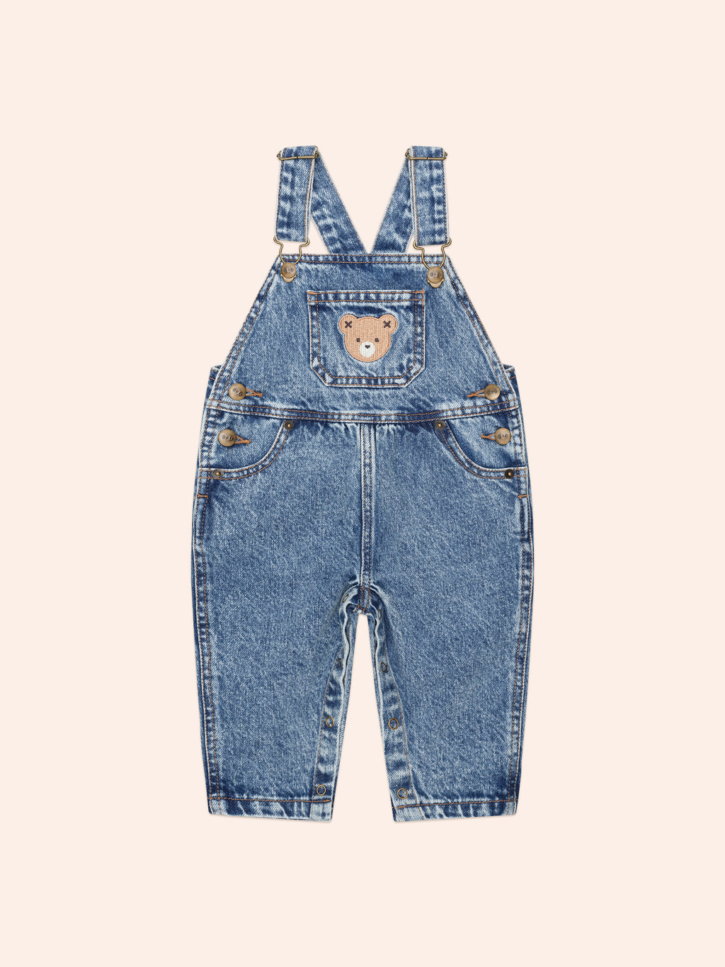 Huxbaby Dreamy Denim Overalls