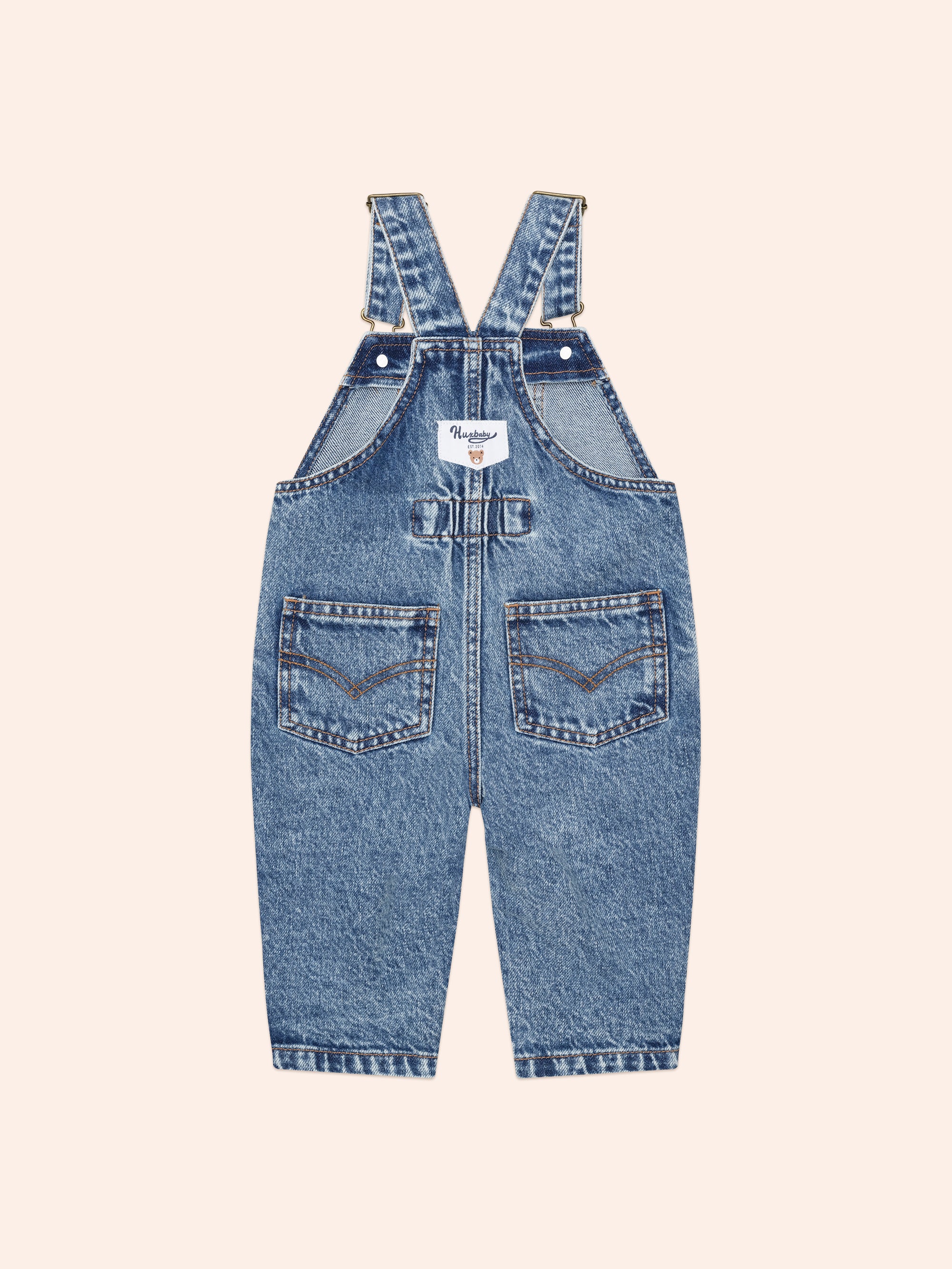 Huxbaby Dreamy Denim Overalls