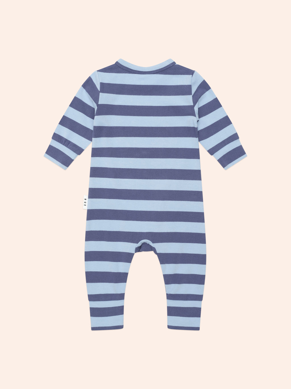 Huxbaby College Hux Blue Stripe Romper