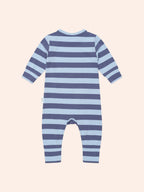 Huxbaby College Hux Blue Stripe Romper