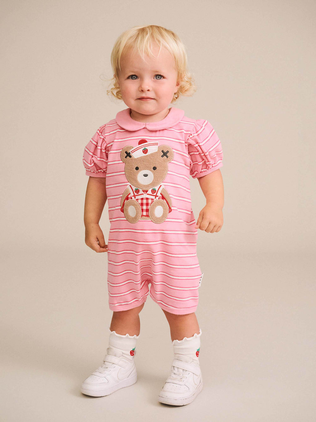 Huxbaby Nautical Huxette Collar Romper