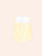 Huxbaby Flower Field Stripe Playsuit