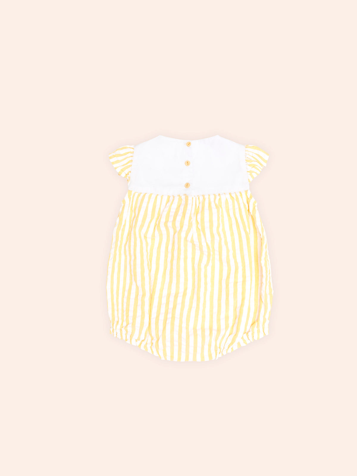 Huxbaby Flower Field Stripe Playsuit