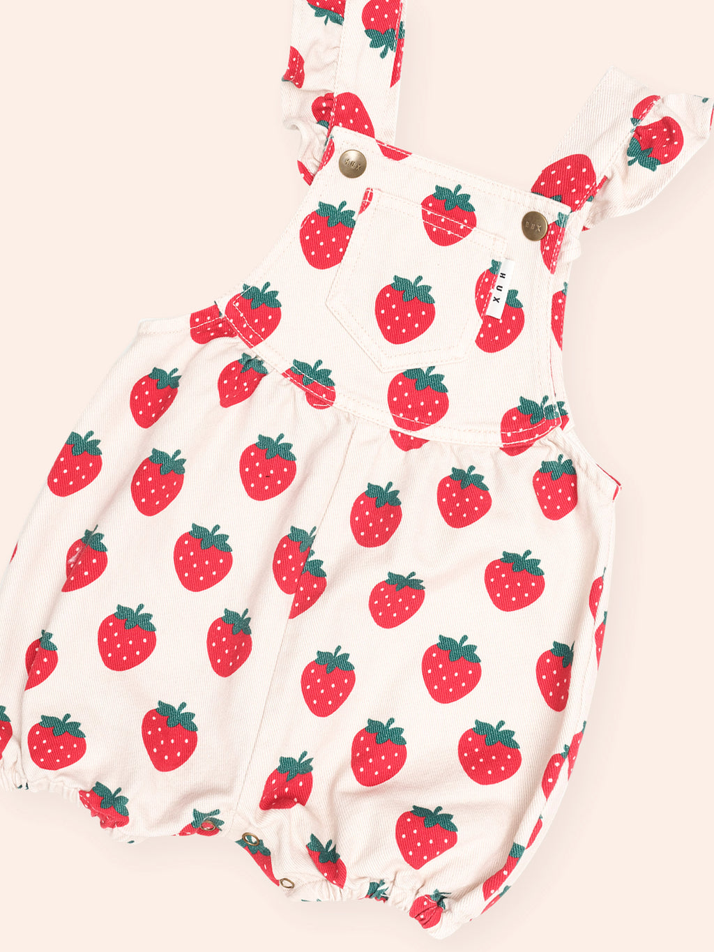 Huxbaby Strawberry Bubble Romper