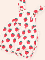 Huxbaby Strawberry Bubble Romper