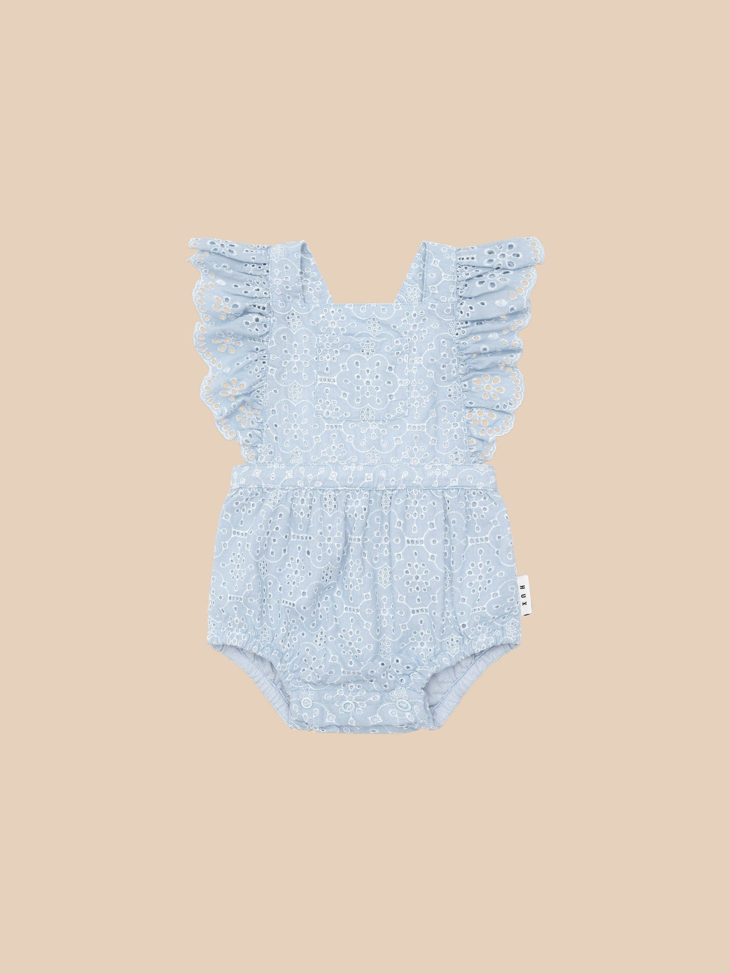 Huxbaby BRODERIE FRILL PLAYSUIT