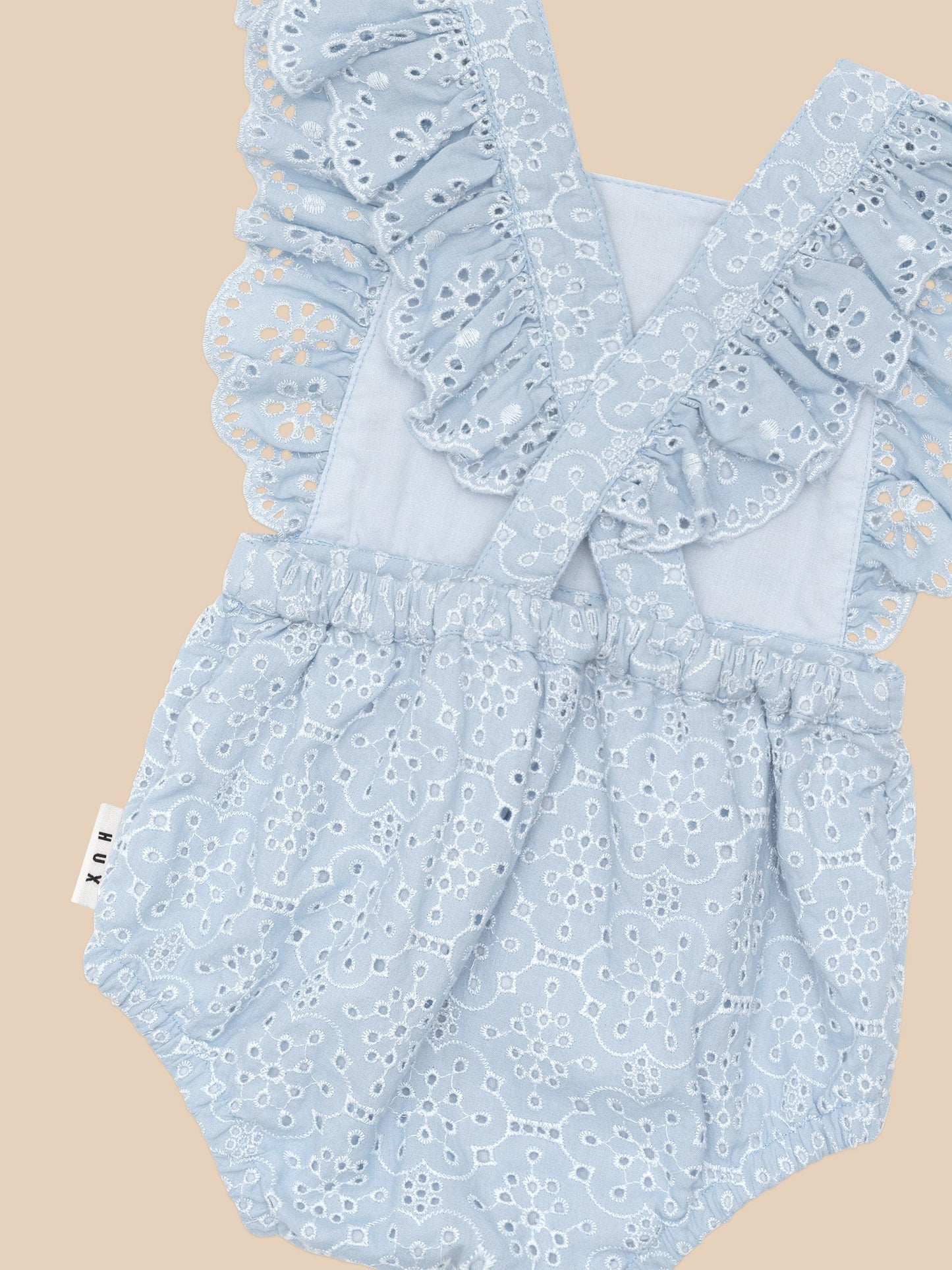 Huxbaby BRODERIE FRILL PLAYSUIT