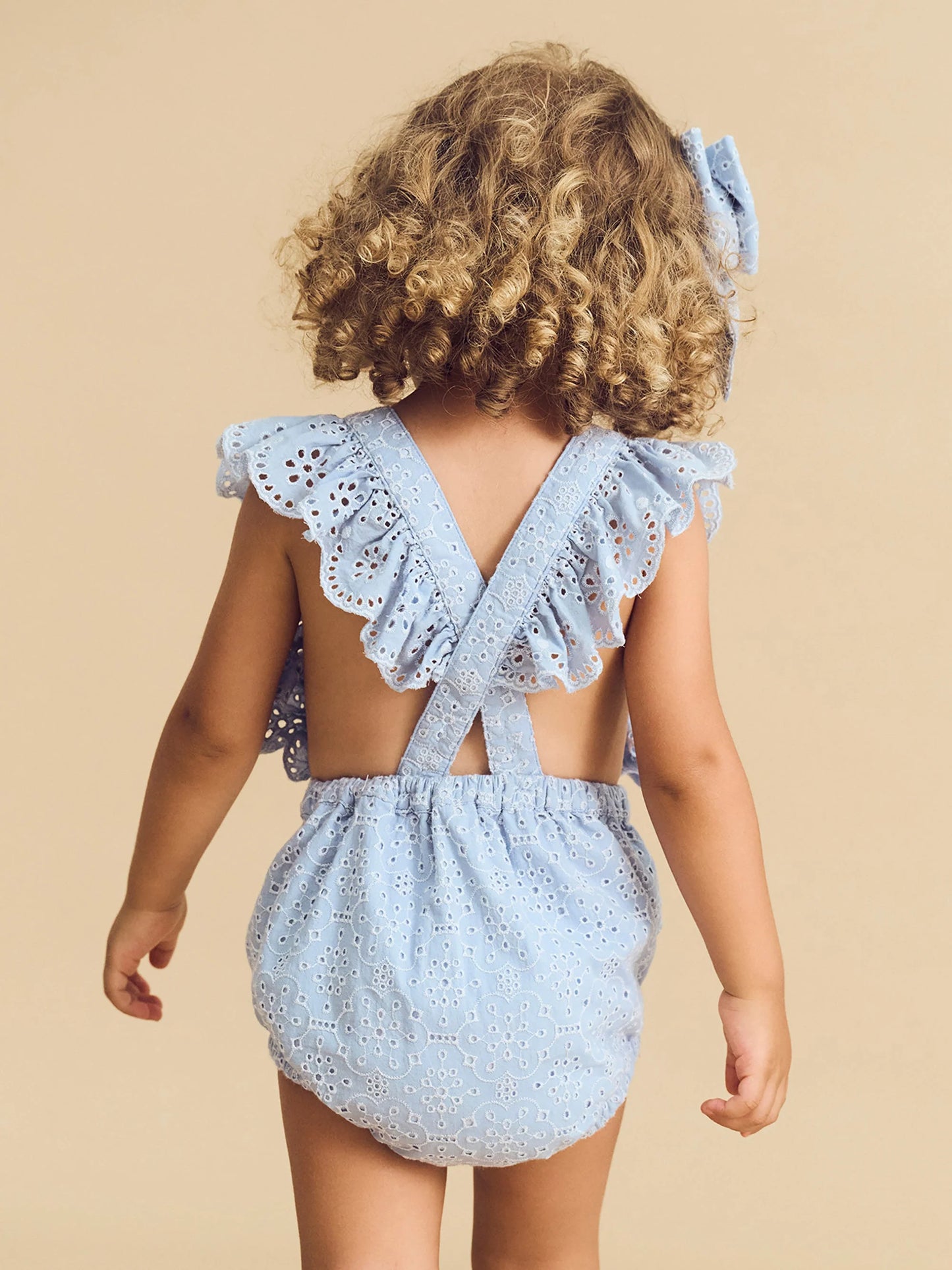 Huxbaby BRODERIE FRILL PLAYSUIT