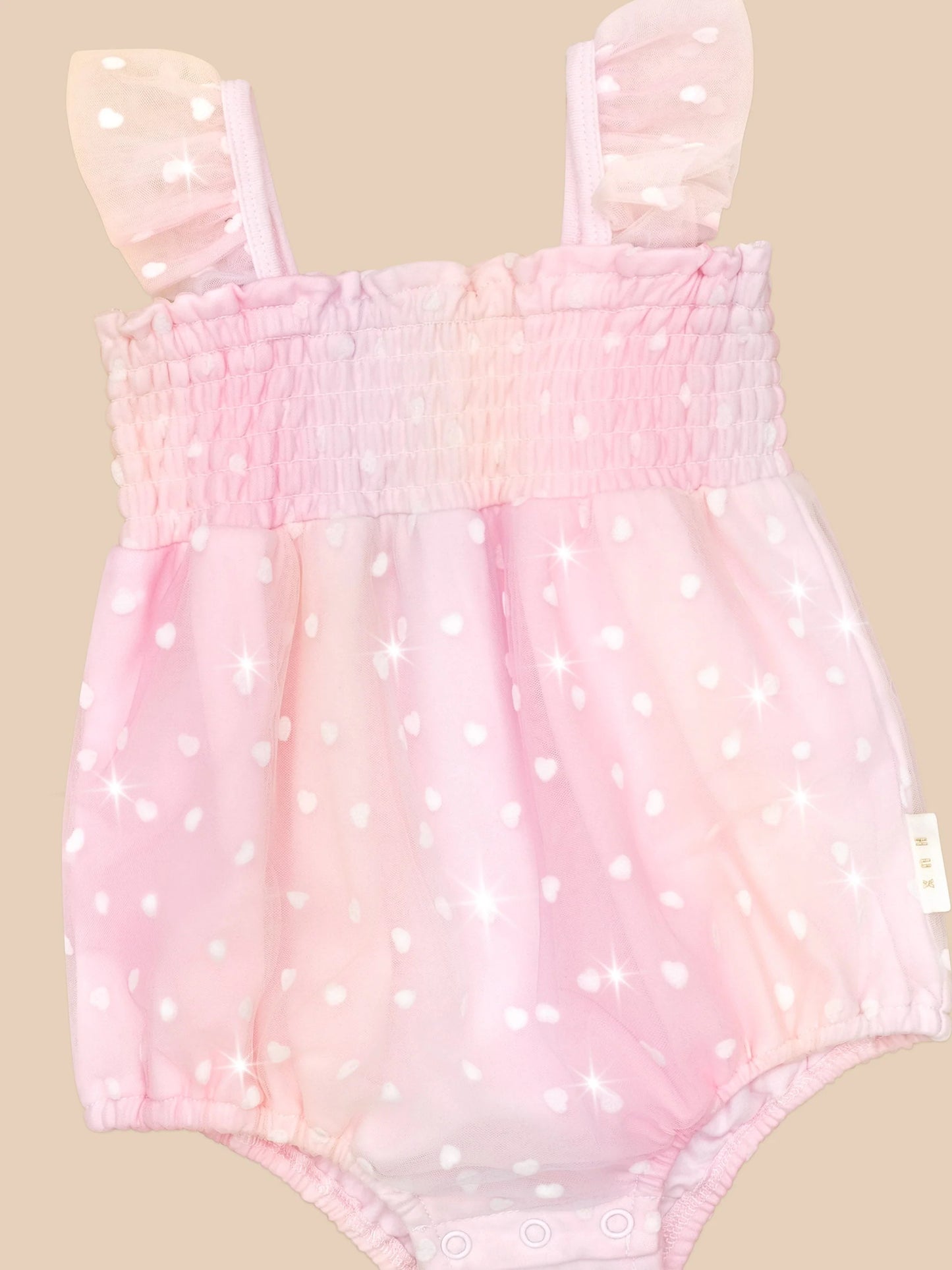 Huxbaby SWEETHEART FRILL TULLE PLAYSUIT