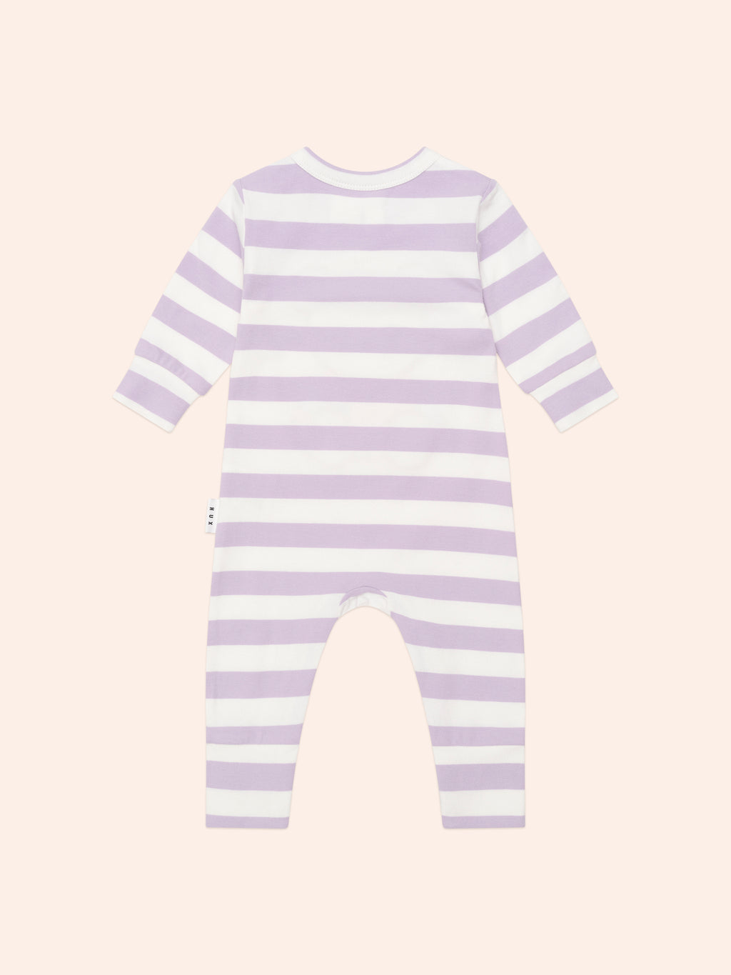 Huxbaby College Hux Orchid Stripe Romper