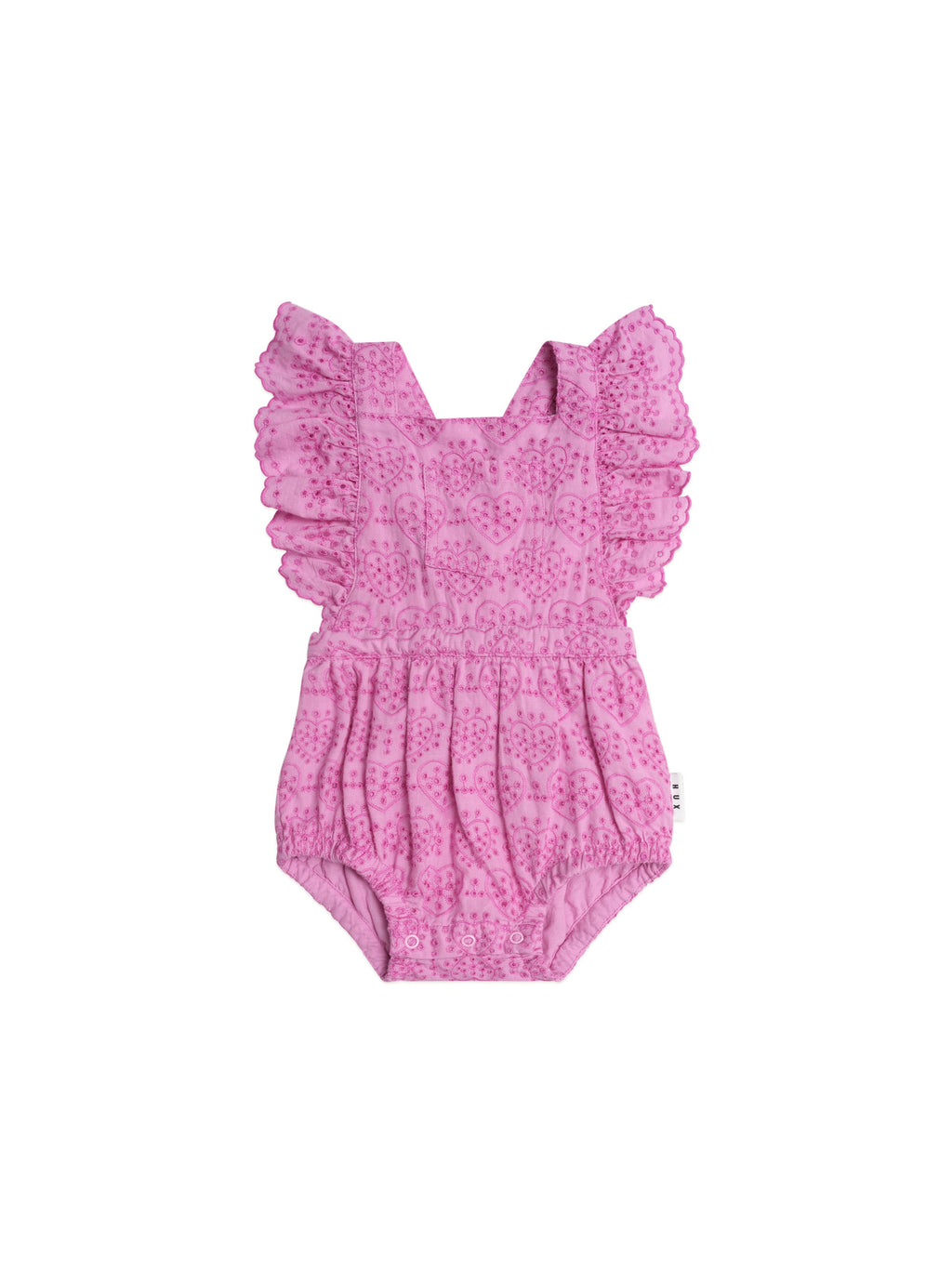 Huxbaby Frilly Broderie Playsuit