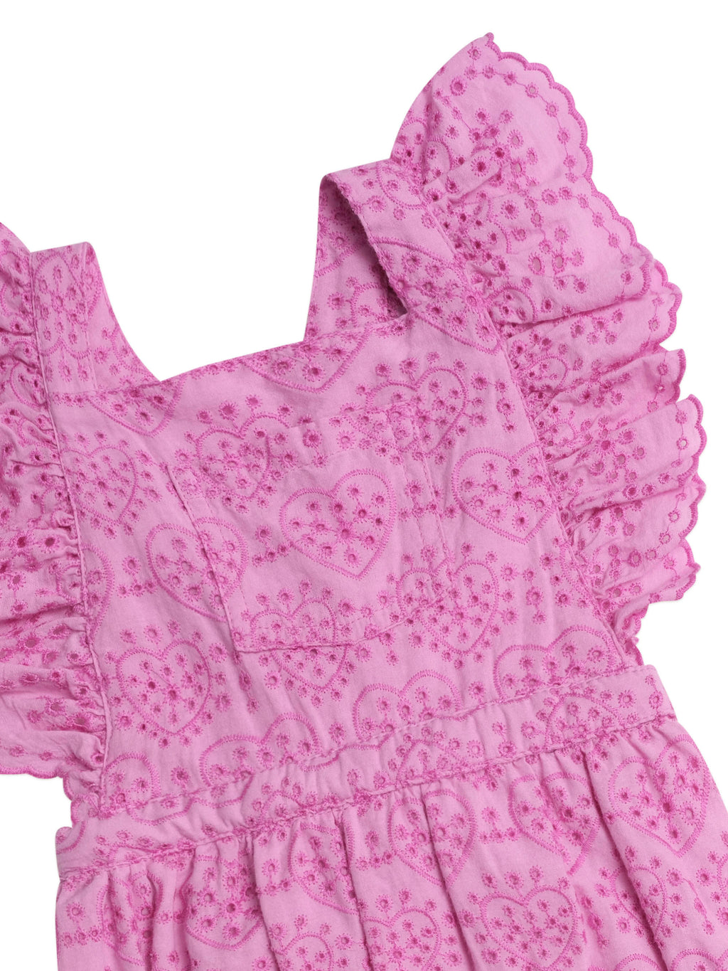 Huxbaby Frilly Broderie Playsuit