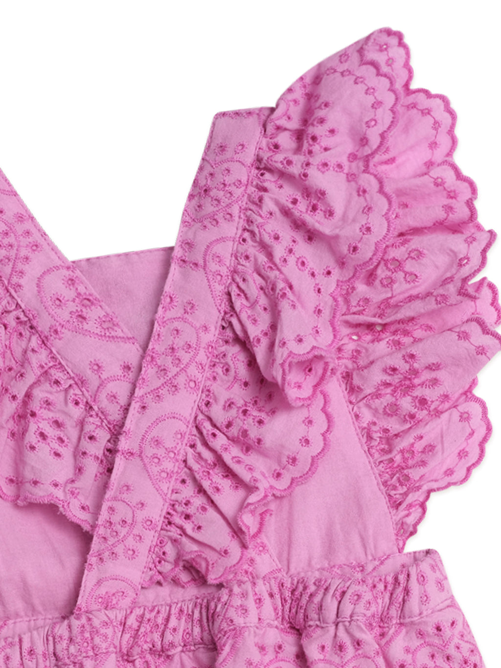 Huxbaby Frilly Broderie Playsuit