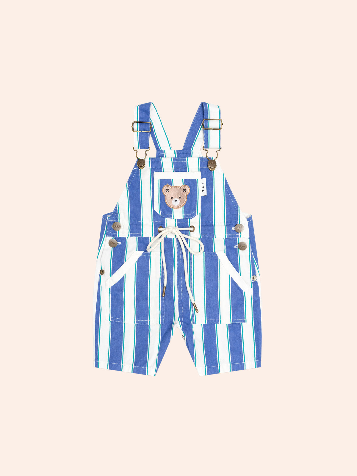 Huxbaby Tropical Stripe Shortall