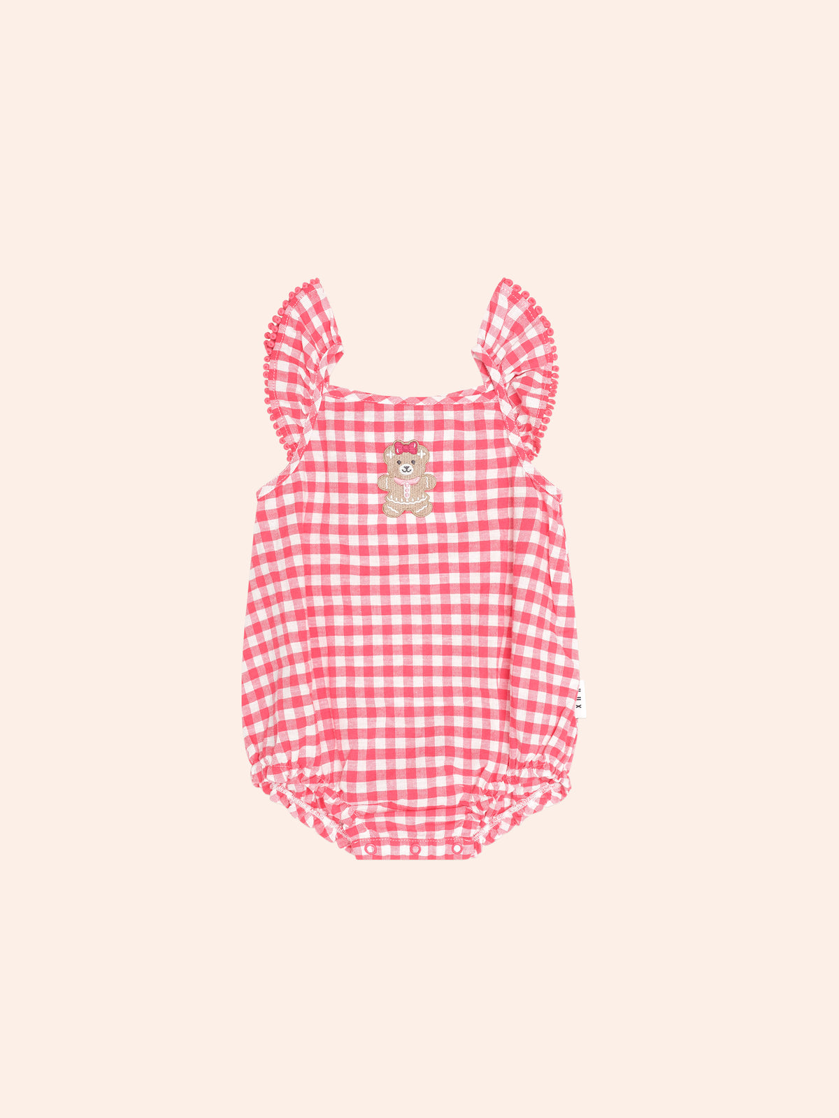 Huxbaby Gingerbread Huxette Bubble Romper