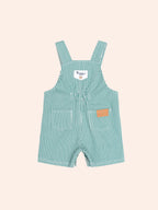 Huxbaby Mistletoe Stripe Shortall