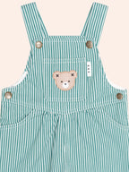 Huxbaby Mistletoe Stripe Shortall