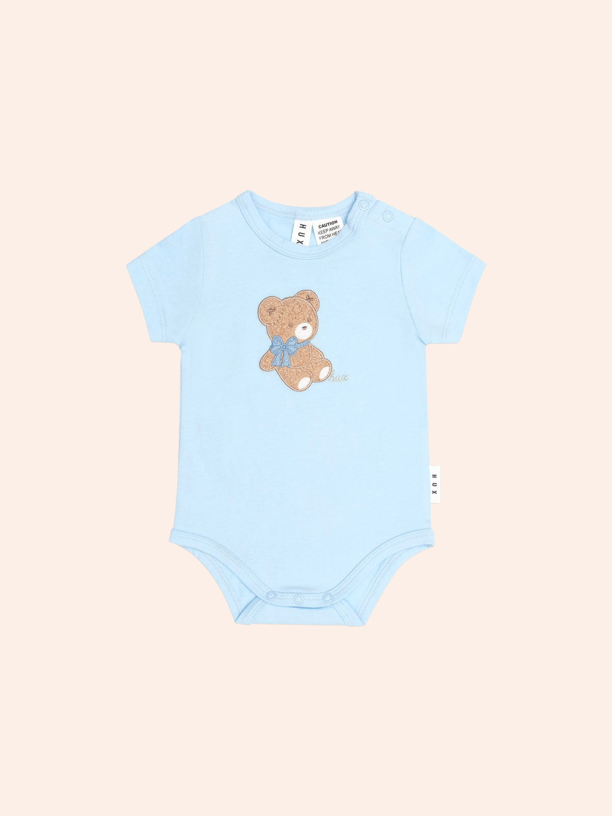 Huxbaby Bow Hux Short Sleeve Bodysuit