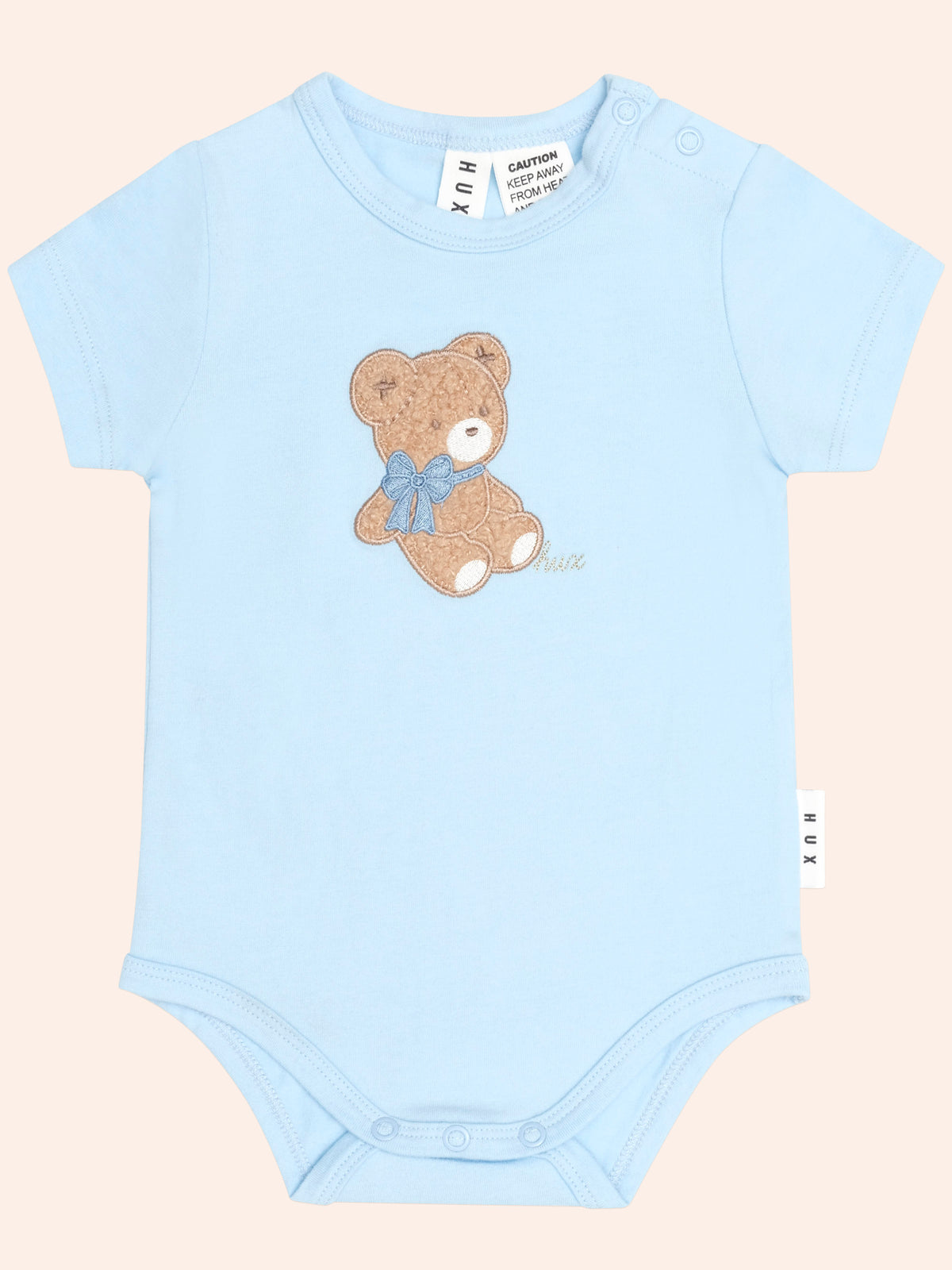 Huxbaby Bow Hux Short Sleeve Bodysuit