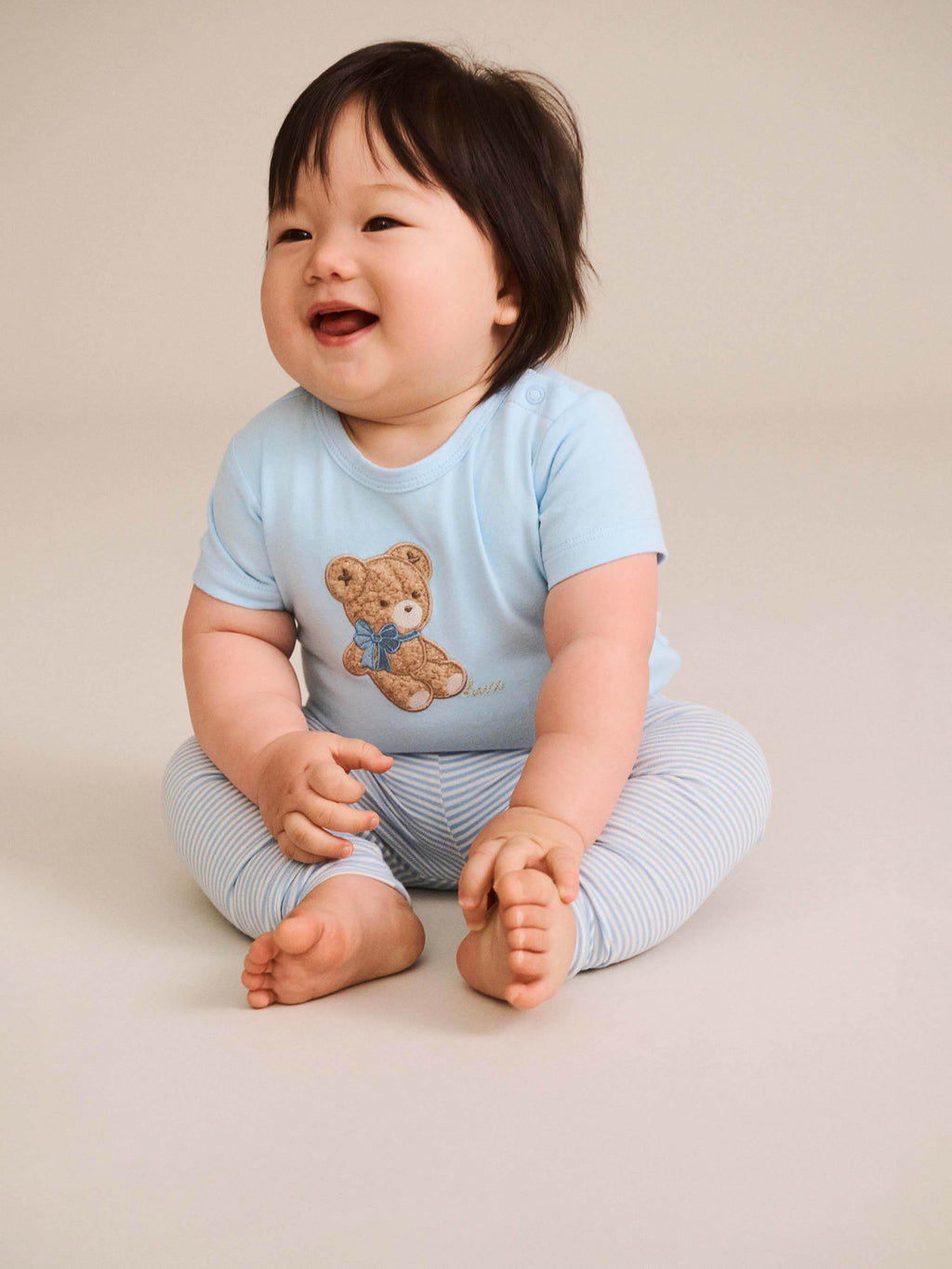 Huxbaby Bow Hux Short Sleeve Bodysuit