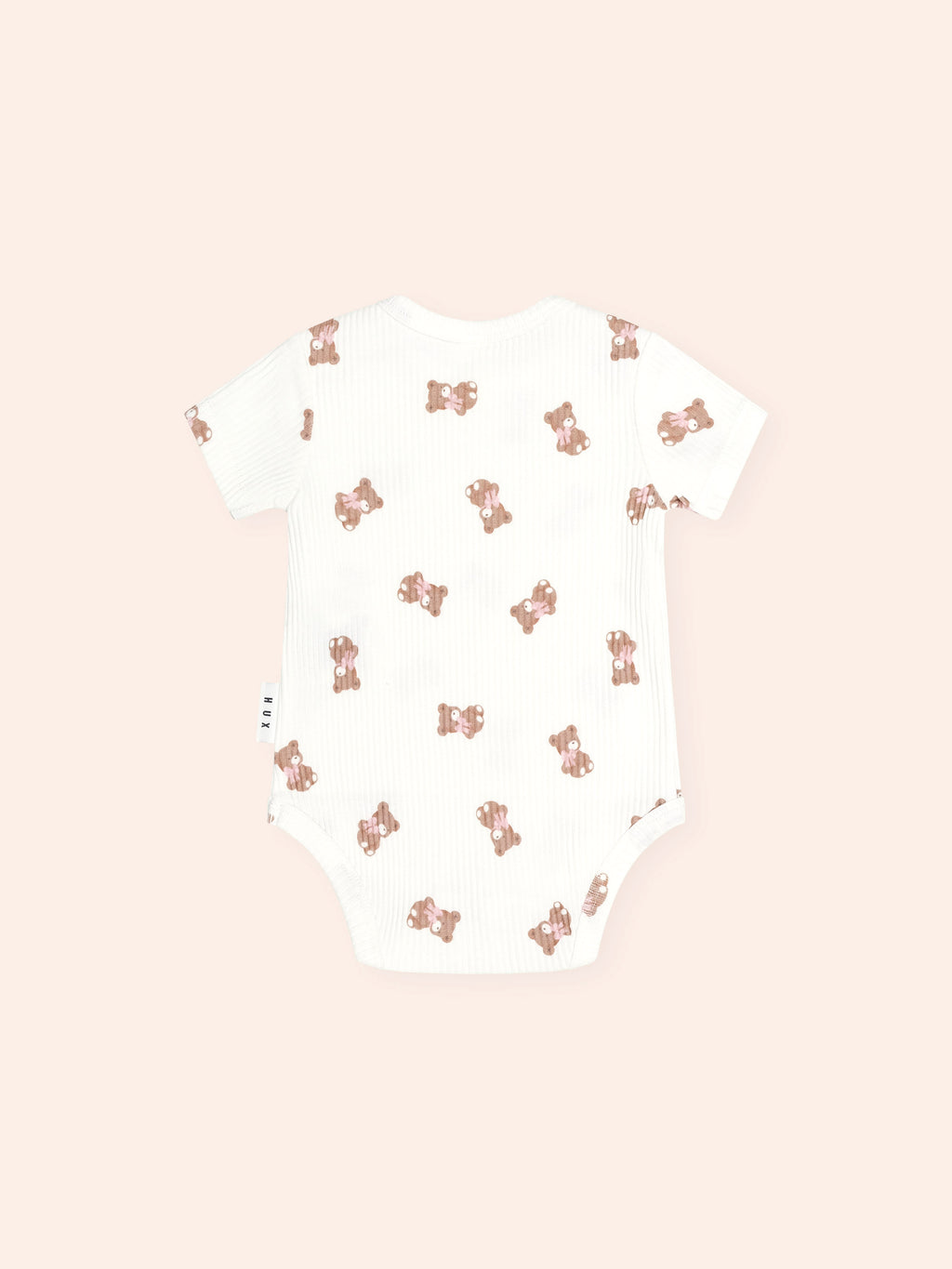Huxbaby Tumbling Bow Huxette Short Sleeve Bodysuit