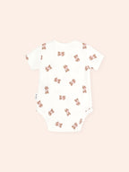 Huxbaby Tumbling Bow Huxette Short Sleeve Bodysuit