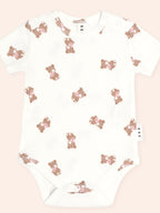 Huxbaby Tumbling Bow Huxette Short Sleeve Bodysuit