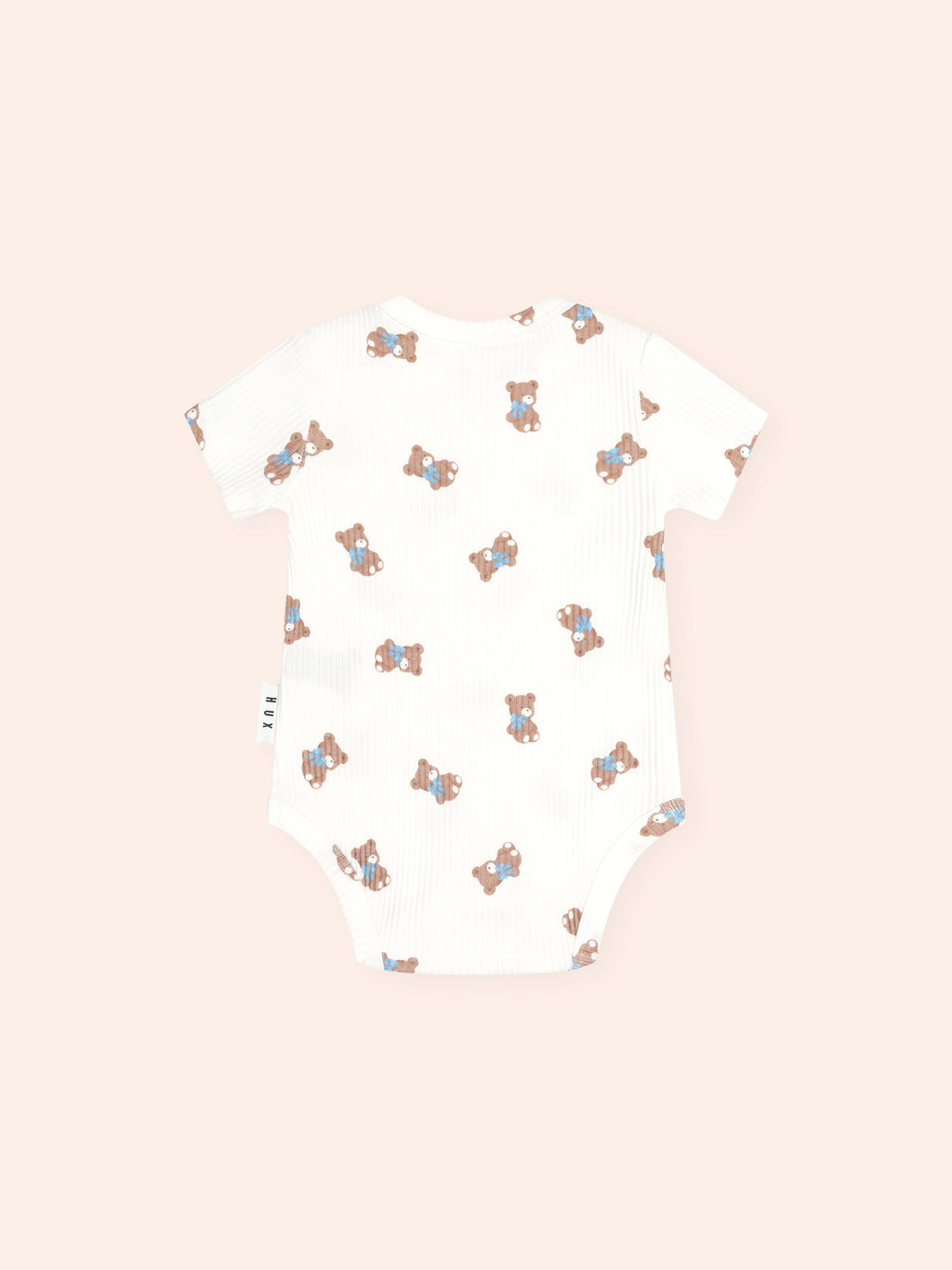 Huxbaby Tumbling Bow Hux Short Sleeve Bodysuit