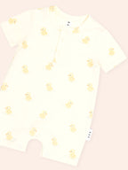 Huxbaby Rubber Ducky Henley Bodysuit