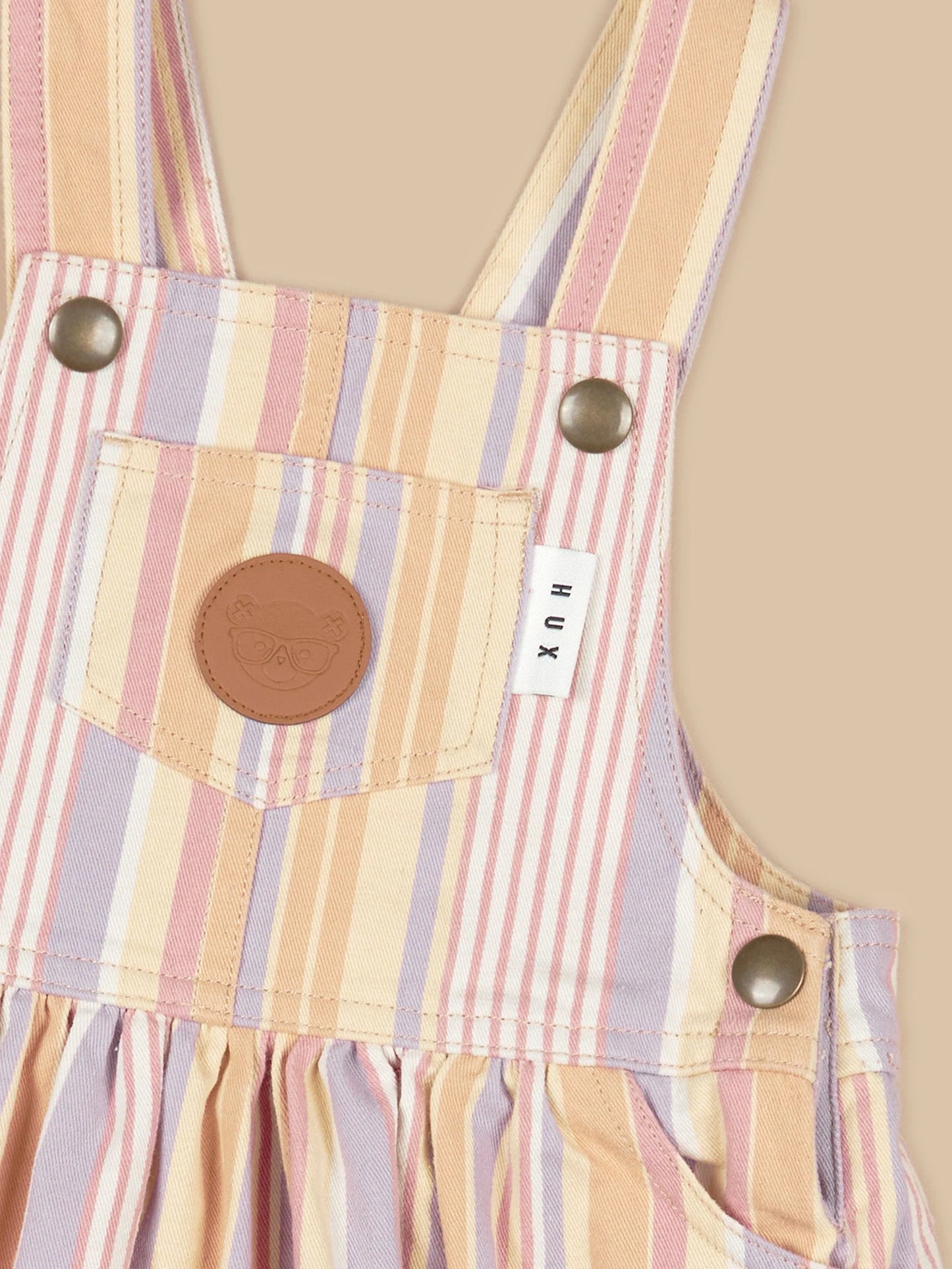 Huxbaby Vintage Stripe Overall Dress