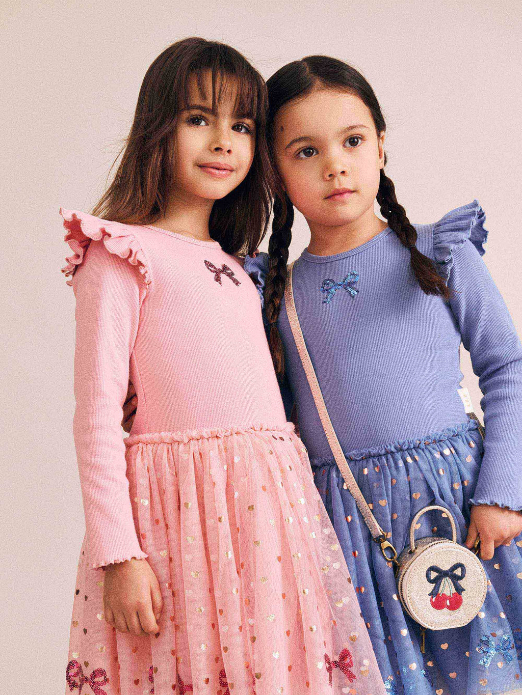 Huxbaby Sequin Bow Tulle Dress