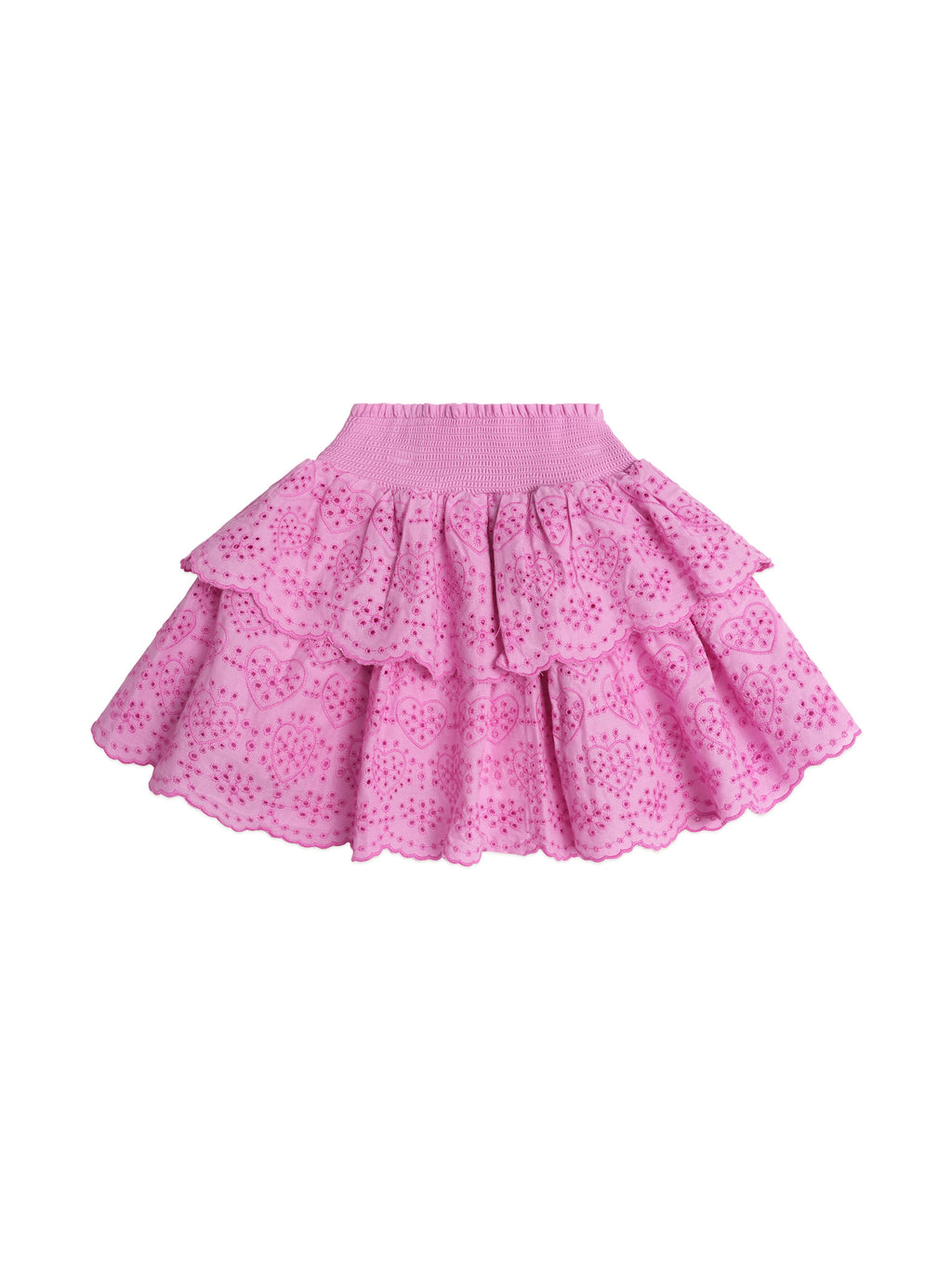 Huxbaby Tiered Broderie Skirt