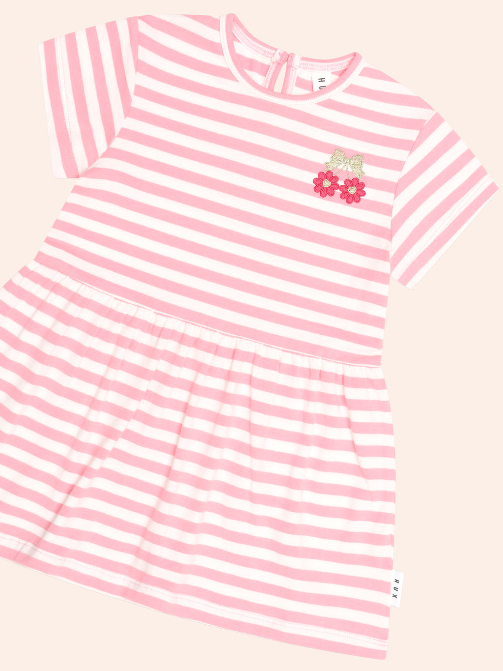 Huxbaby Tropical Twin Flower Dress