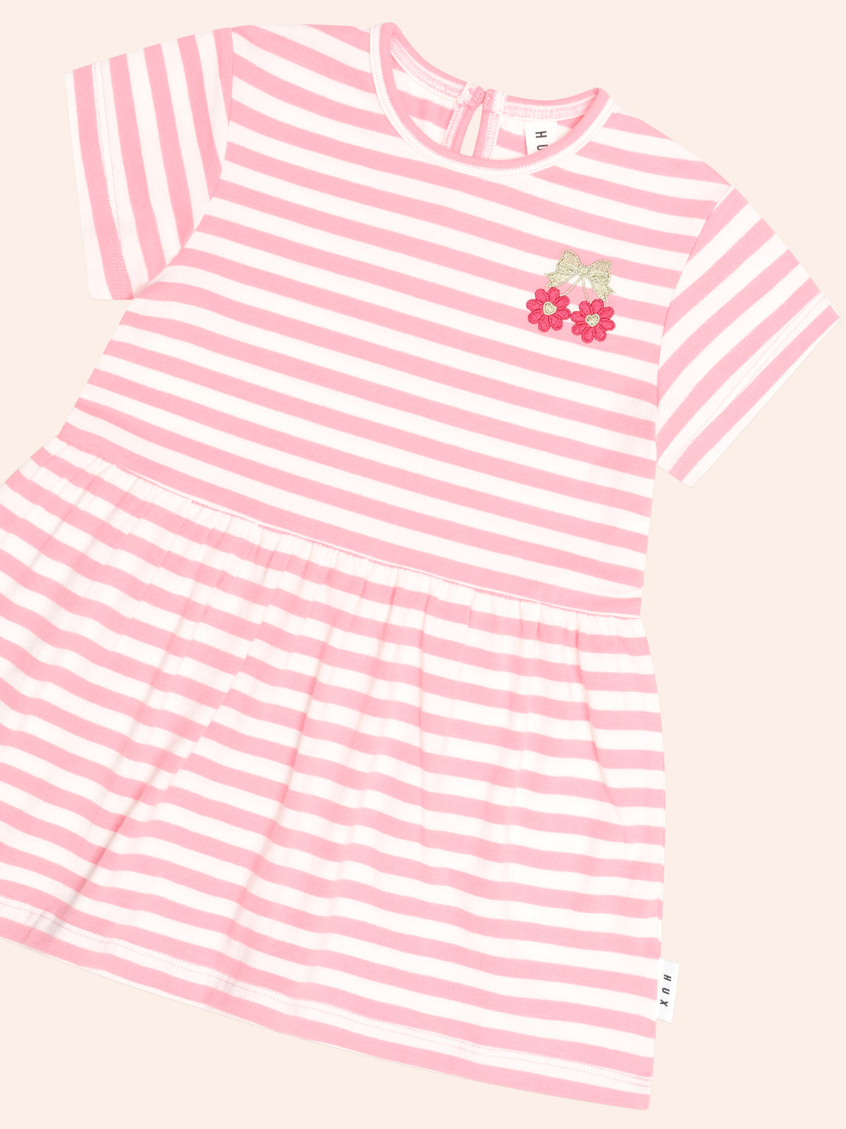 Huxbaby Tropical Twin Flower Dress