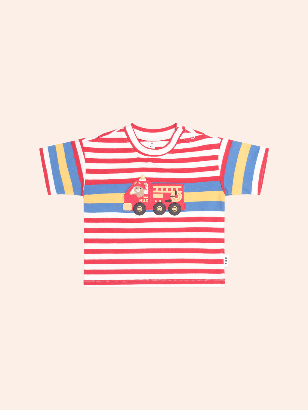 Huxbaby Fireman Hux Stripe Tee