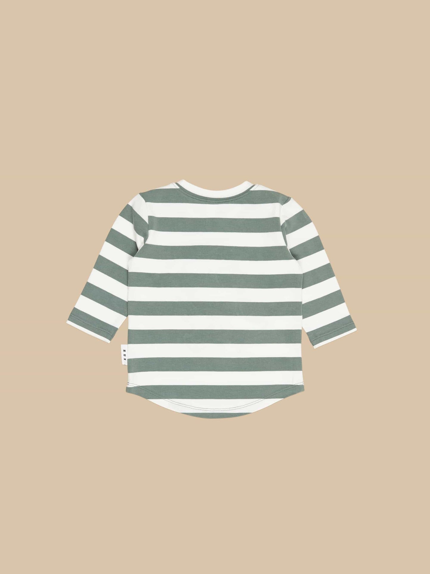 Huxbaby Furry Dino Stripe Top